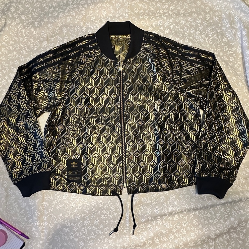 NWT - RARE Adidas 50th Anniversary SS/2020 Metallic Jacket 🔥🔥